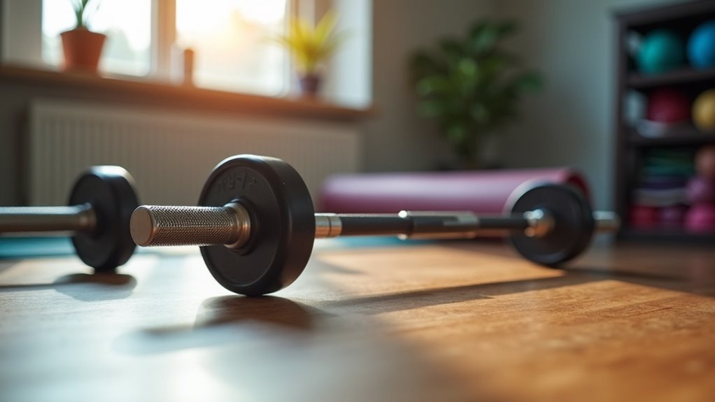 barbell whip importance home training