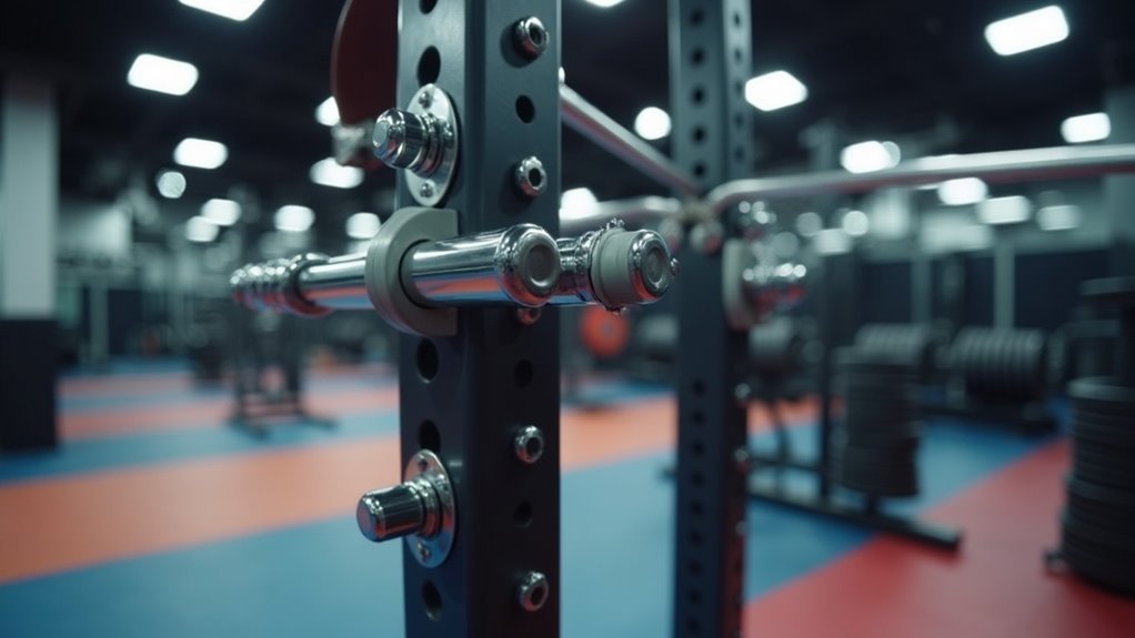 belt squat attachment setup