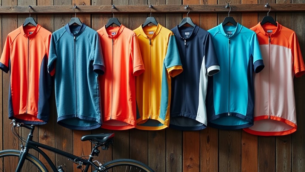 comfortable and stylish cycling jerseys