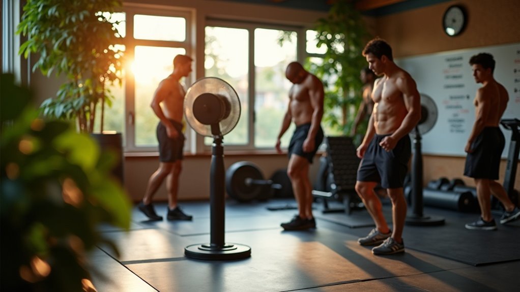 cooling small gyms effectively
