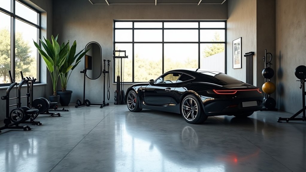 dual purpose garage gym