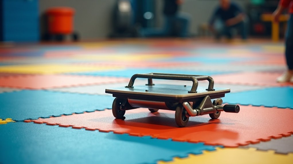 foam tiles for sled drags