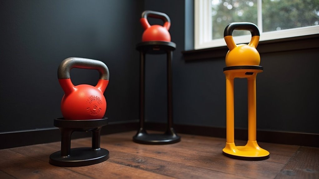 kettlebell stands for gym