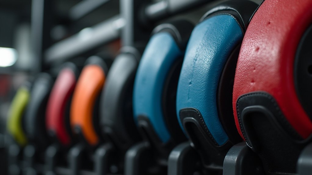 lat pulldown thigh pads