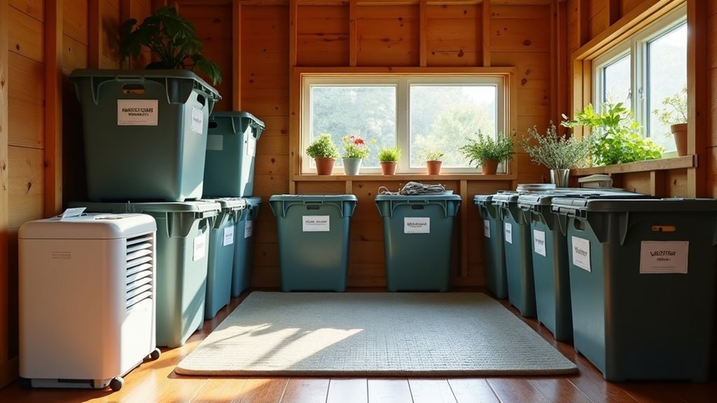 moisture and pest prevention