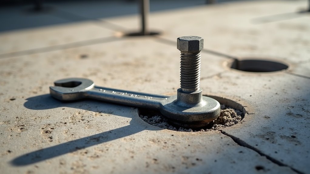 removable anchor bolts inquiry