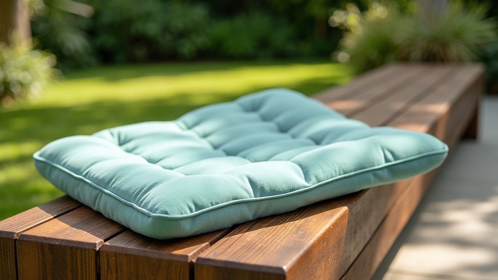 wide bench pad comfort